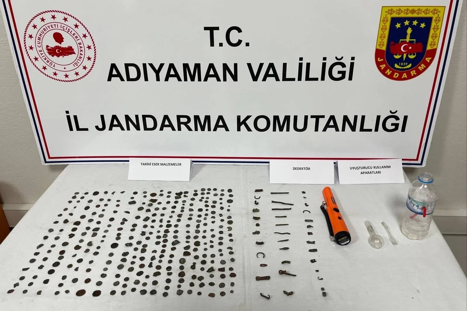 Adıyaman’da tarihi eser kaçakçılığı operasyonu