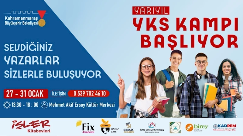 Büyükşehir’in YKS Kampı Gençleri Bekliyor!