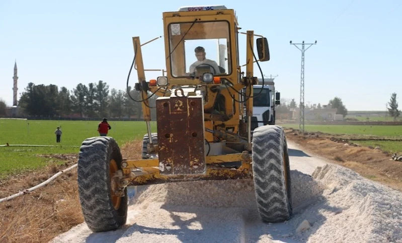 Harran Ve Ceylanpınar Kırsalında Yollar Modernleşiyor