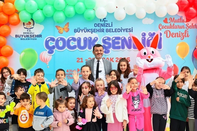 Mutlu çocukların şehri Denizli