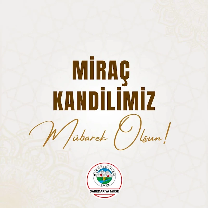 MİRAÇ KANDİLİNİZ MÜBAREK OLSUN.