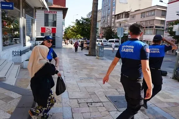 Denizli Büyükşehir Zabıta dilencilere göz açtırmıyor