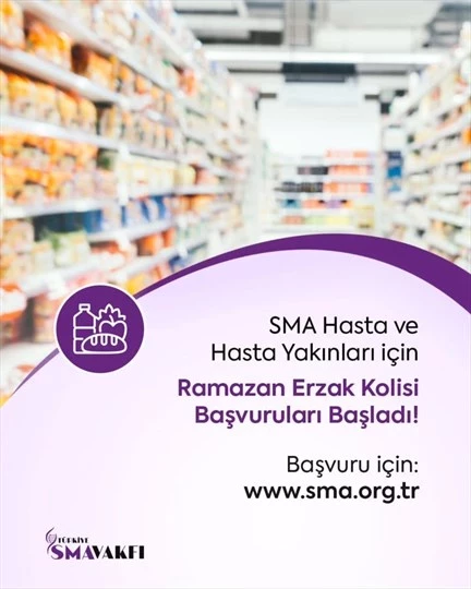 SMA Vakfı Ramazan Kampanyası