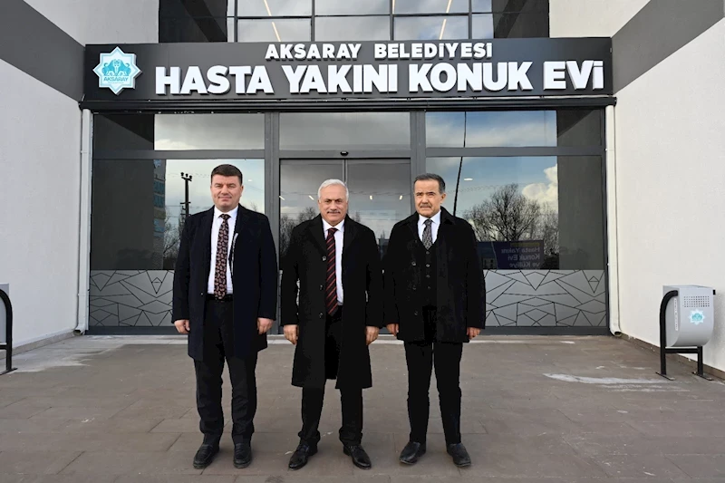 HASTA YAKINI KONUK EVİ VE KÜLLİYE PROJESİ’NDE ÇALIŞMALAR DEVAM EDİYOR