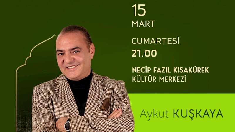 Aykut Kuşkaya, Kahramanmaraşlılara Unutulmaz Bir Ramazan Akşamı Yaşatacak