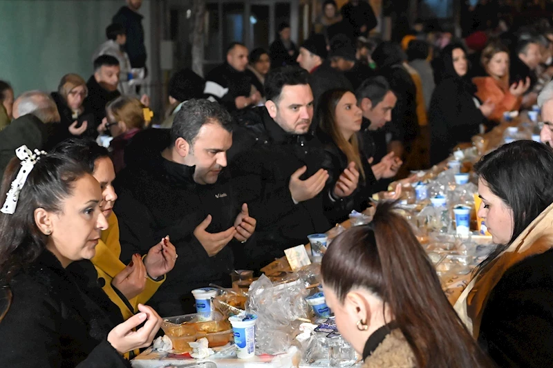 Halk Sofrası Vatan Mahallesi’nde Kuruldu