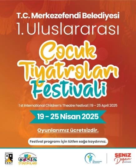 1. Uluslararası Çocuk Tiyatro Festivali Başlıyor