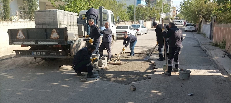 Kahta Belediyesi Yol Bakım ve Onarım Çalışmaları Aralıksız Devam Ediyor