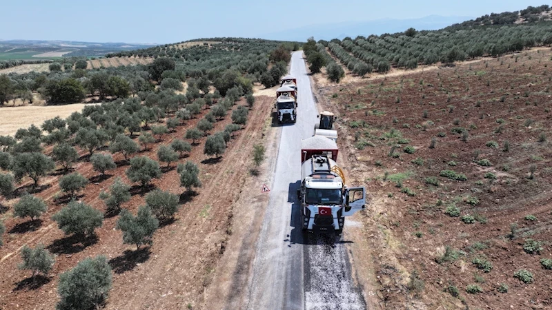 Manisa’da Öncelik Güvenli Ulaşım: İlçelerde Asfalt Seferberliği