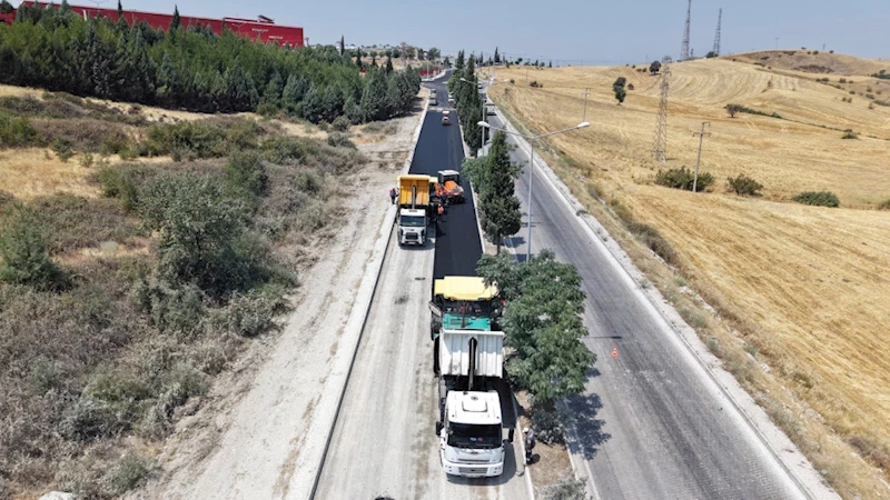 OSB – Kavlaklı – Kazım Karabekir Hattında Asfalt Çalışması Etaplar Halinde Sürüyor