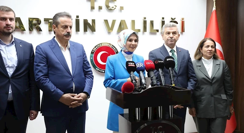 Aile ve Sosyal Hizmetler Bakanımız Göktaş, Artvin