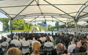 Eşbaşkan Bucak Hiroşima anmasına katıldı