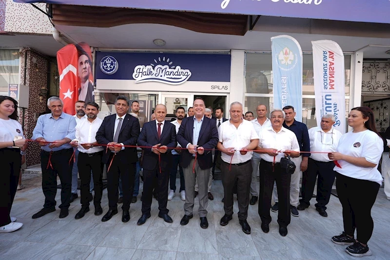 Halk Ekmek ve Halk Mandıra Ahmetli’nin Hizmetinde