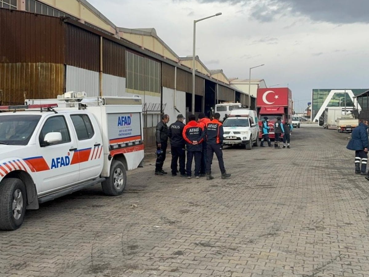 Konya'da 'amonyak gazı' sızıntısı: Ekipler seferber oldu