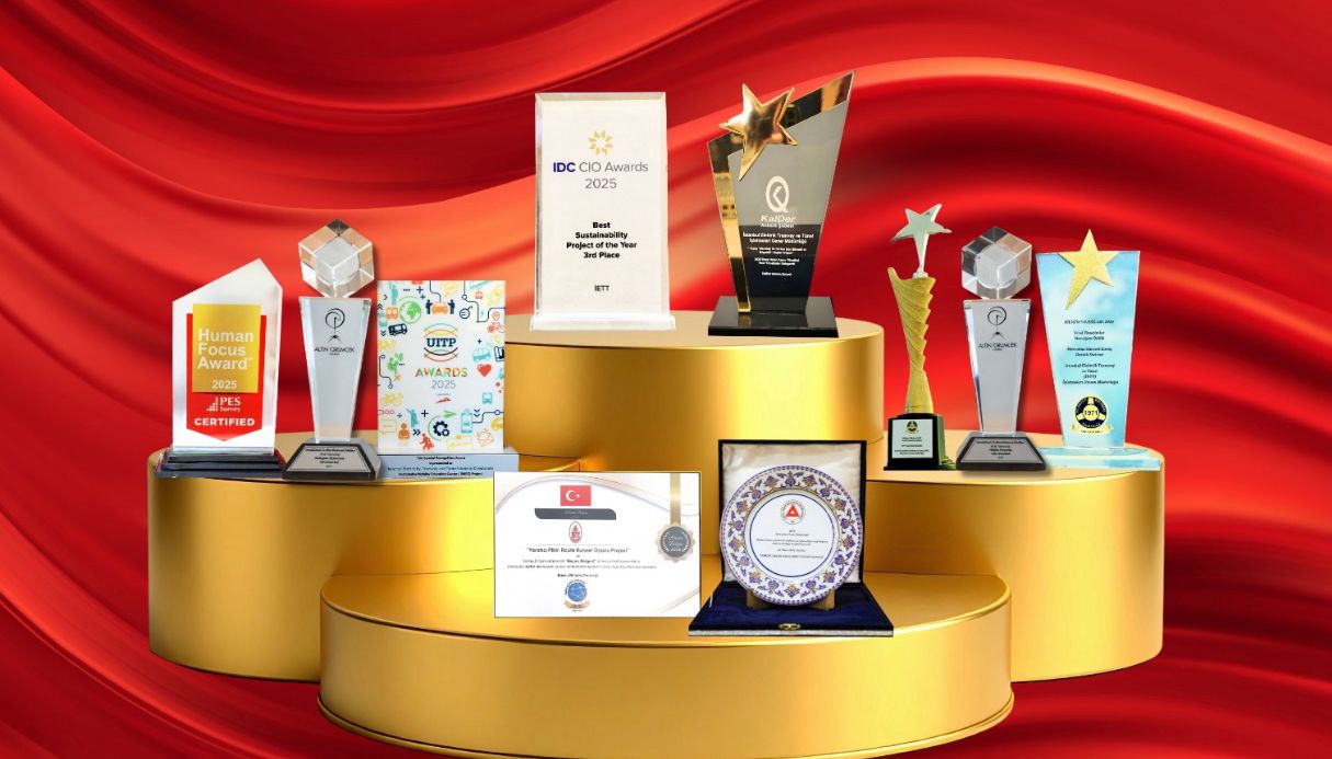 İETT 2025 yılında 10 Farklı Ödüle Layık Görüldü