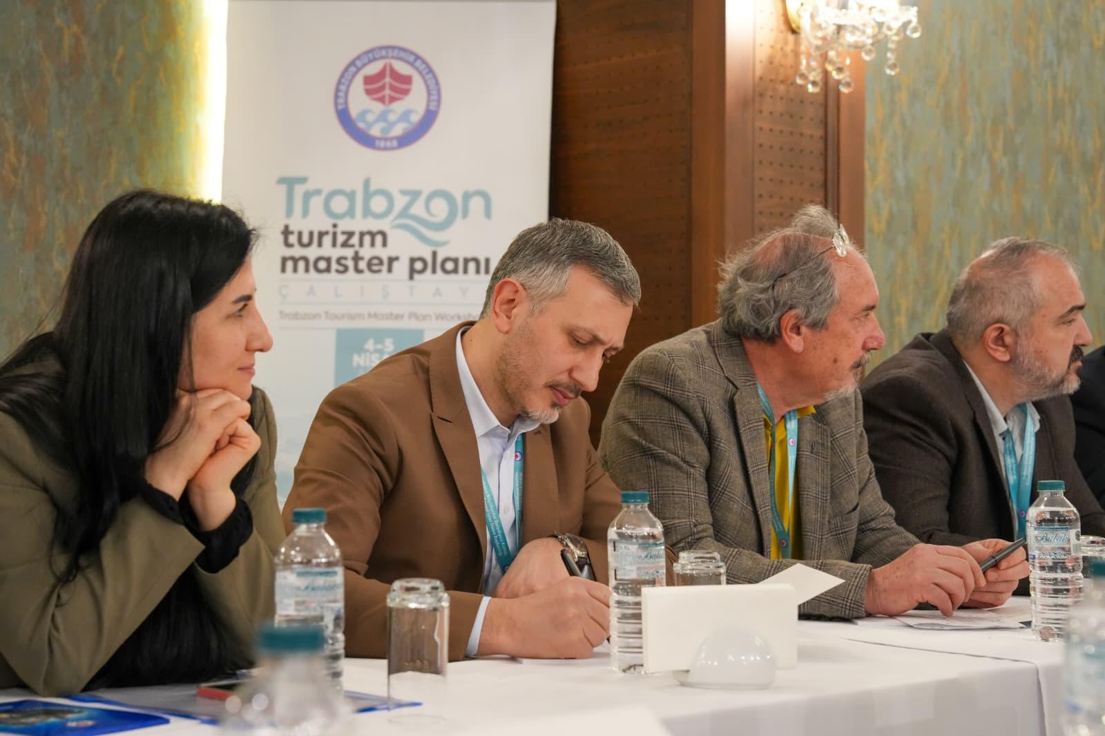 TURİZM MASTER PLANI İÇİN 150 UZMAN TRABZON’DA BULUŞTU